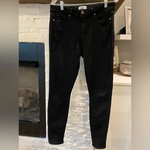 Paige black denim jeans